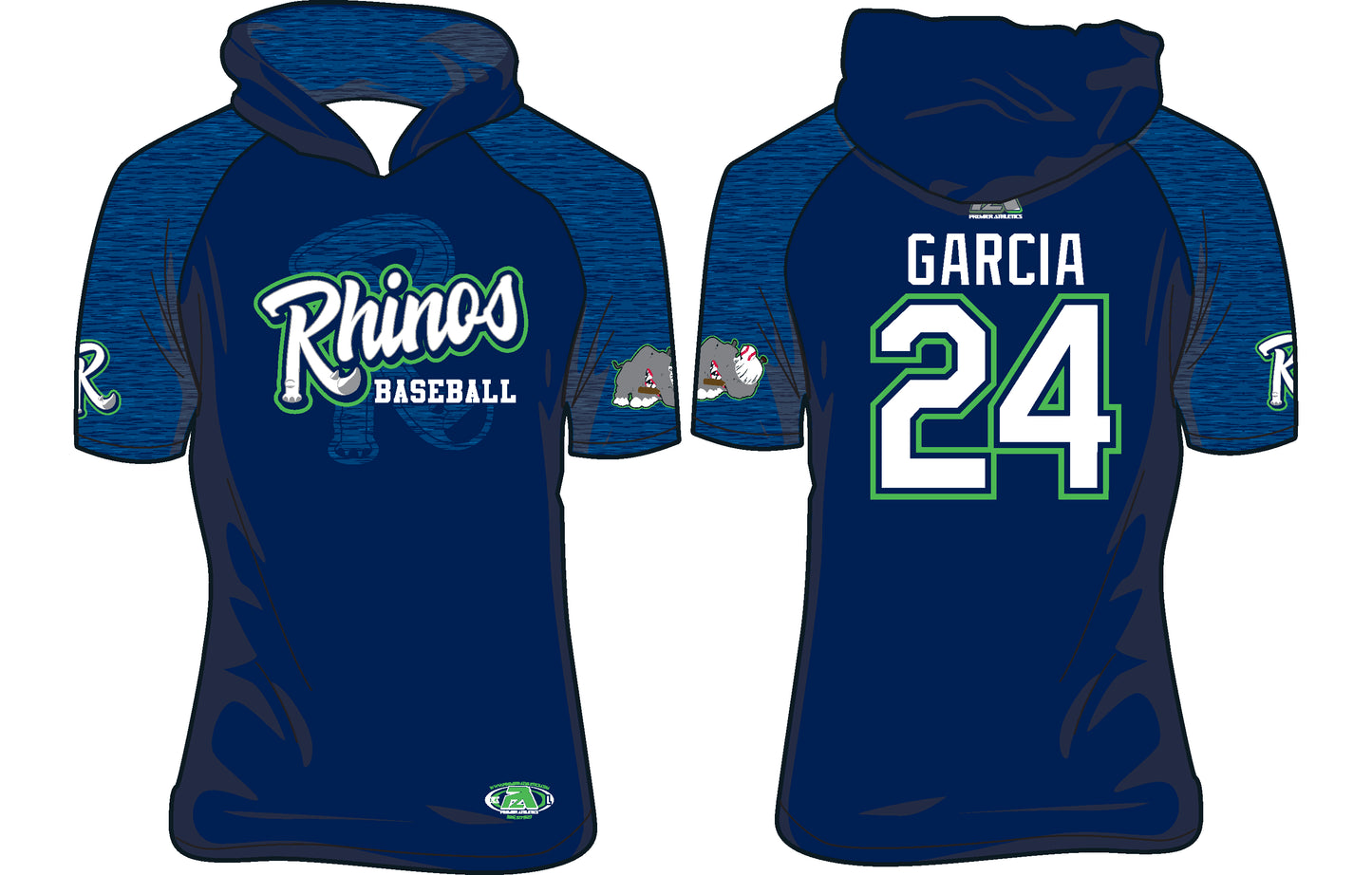 Rhinos Dryfit Hoodie #2