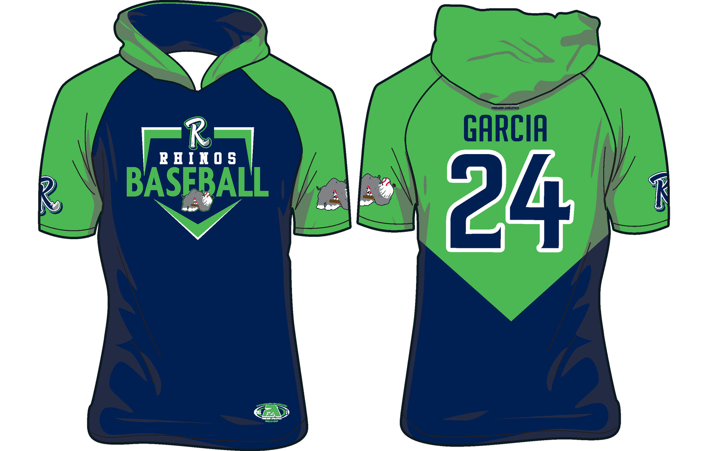 Rhinos Dryfit Hoodie #3