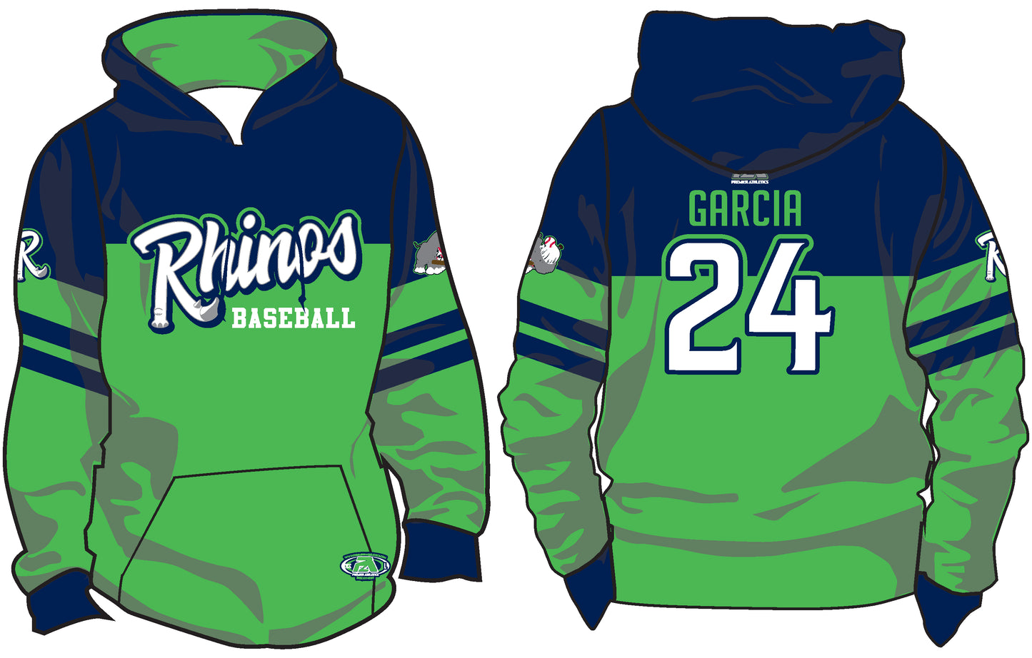 Rhinos Hoodie #6