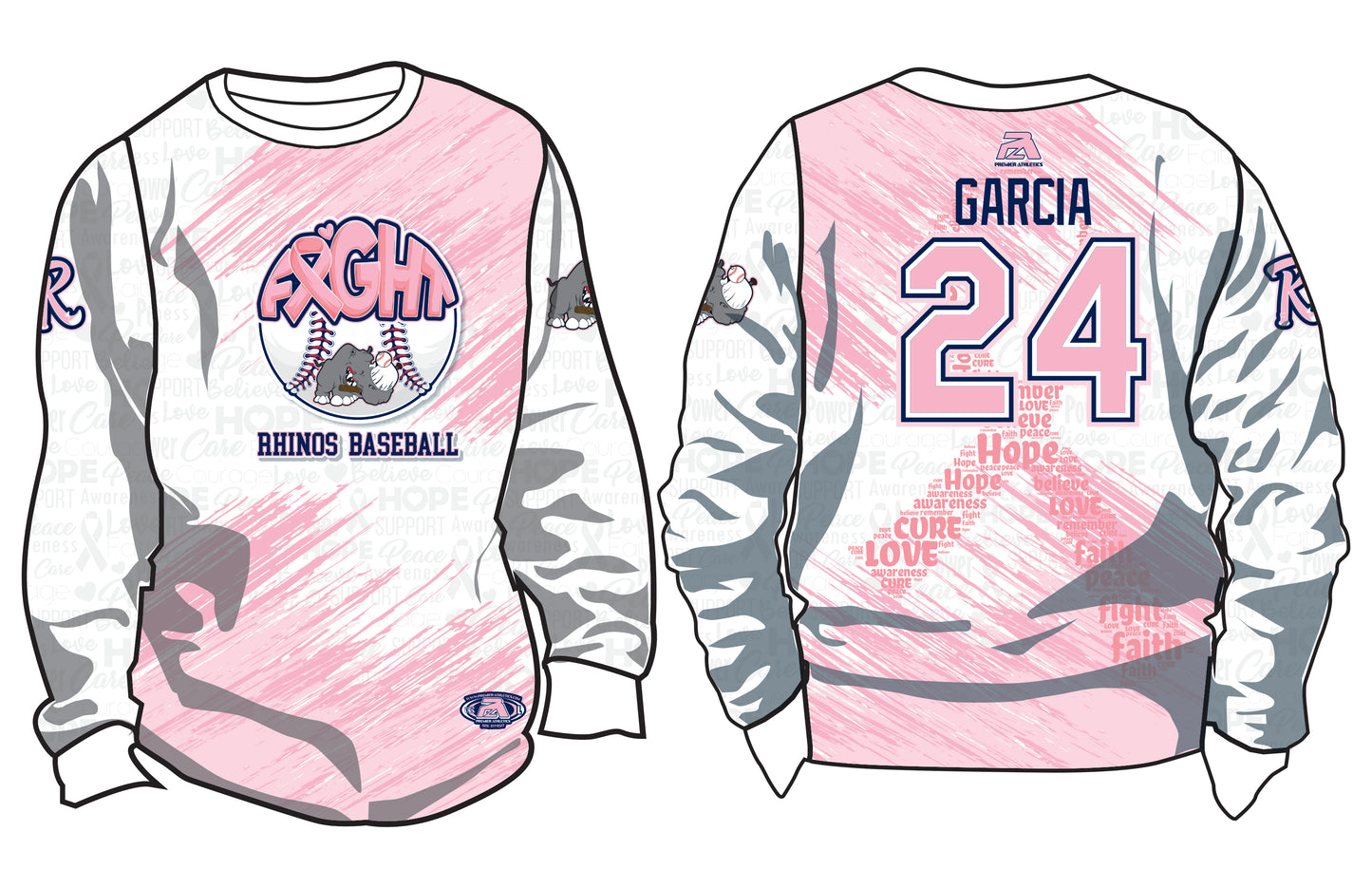 Rhinos BCA Crewneck - BC BALL