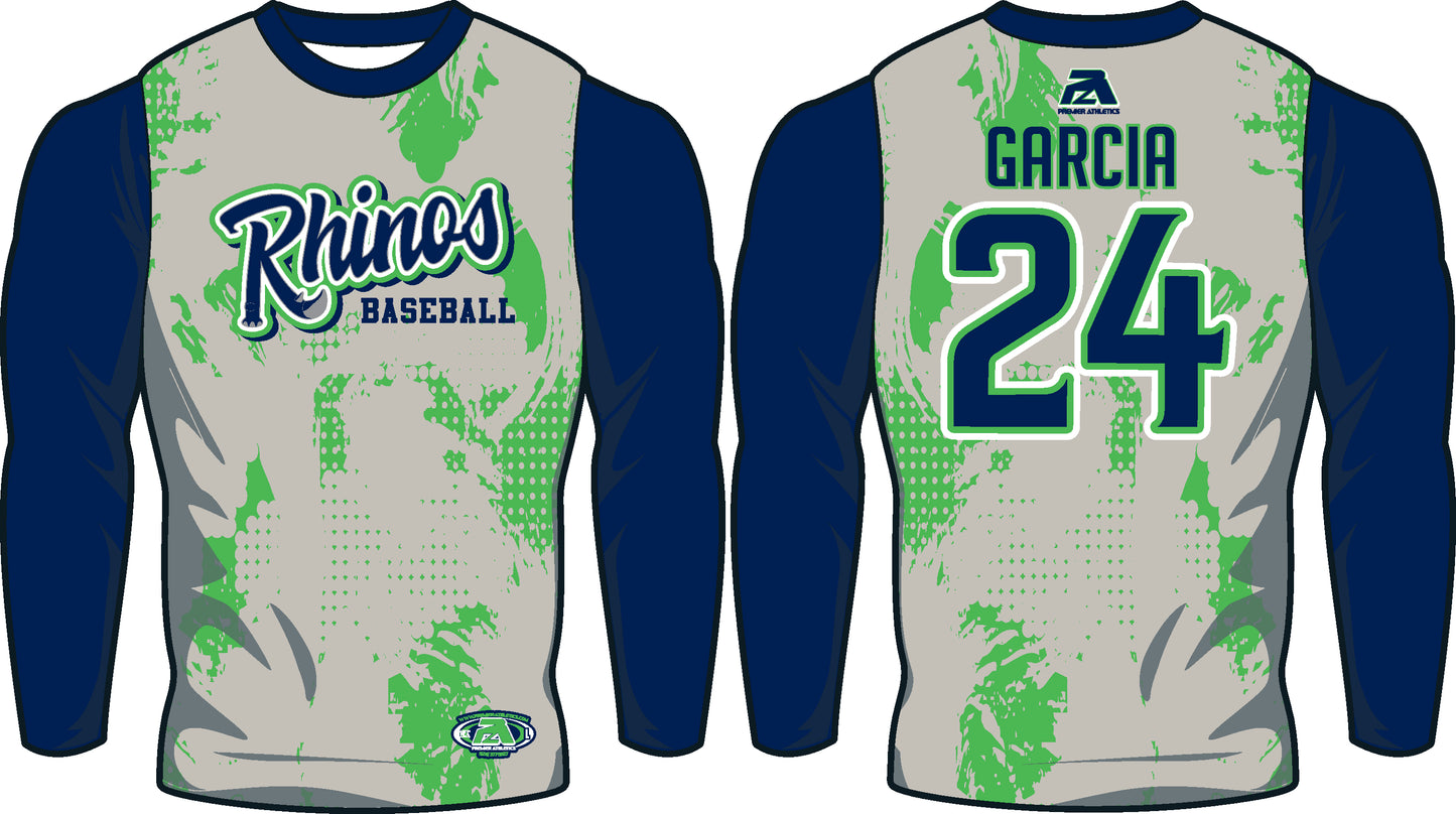 Rhinos Compression Shirt #1
