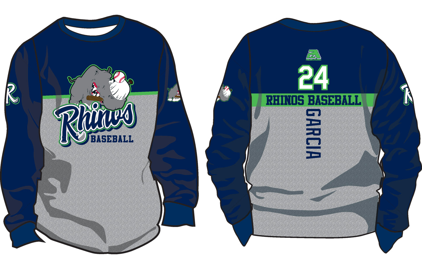 Rhinos Crewneck #10