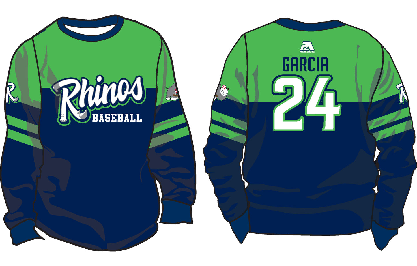 Rhinos Crewneck #7