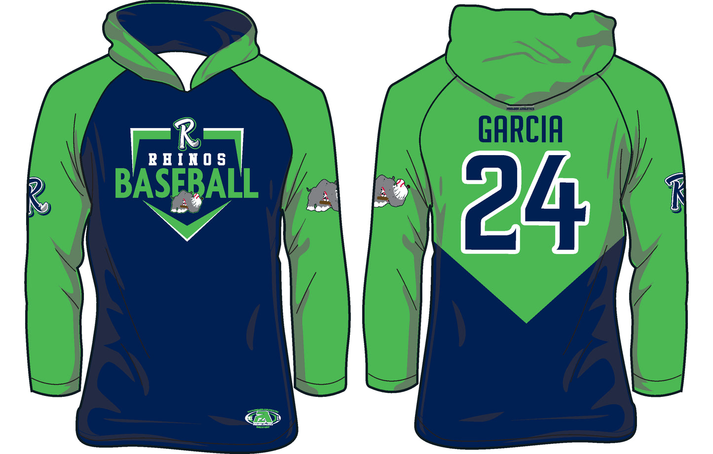 Rhinos Dryfit Hoodie #3